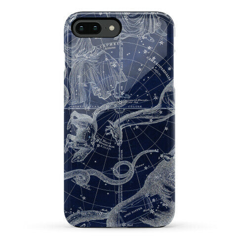 Blue and White Constellations Phone Case